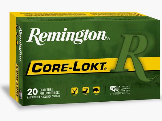 Munición metálica REMINGTON CORE-LOKT – 7 RUM – 150 grains