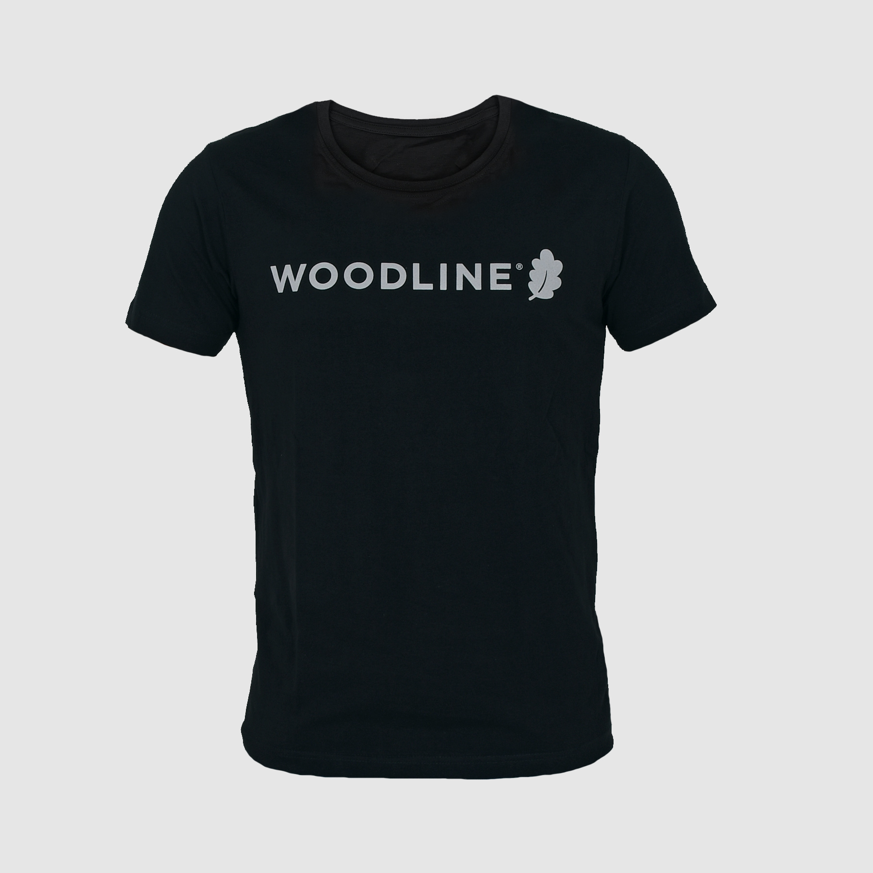 T-shirt Woodline con logo Woodline Nero - S