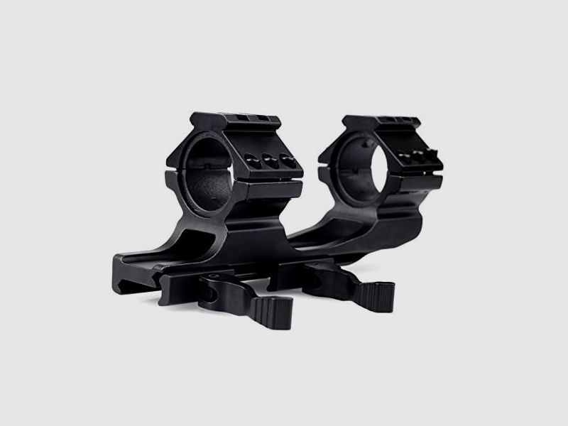 MONTURA DE TELESCOPIO/ BLOQUE ZEITWISE 30/25,4 mm con cierre rápido y riel superior (NUEVO)