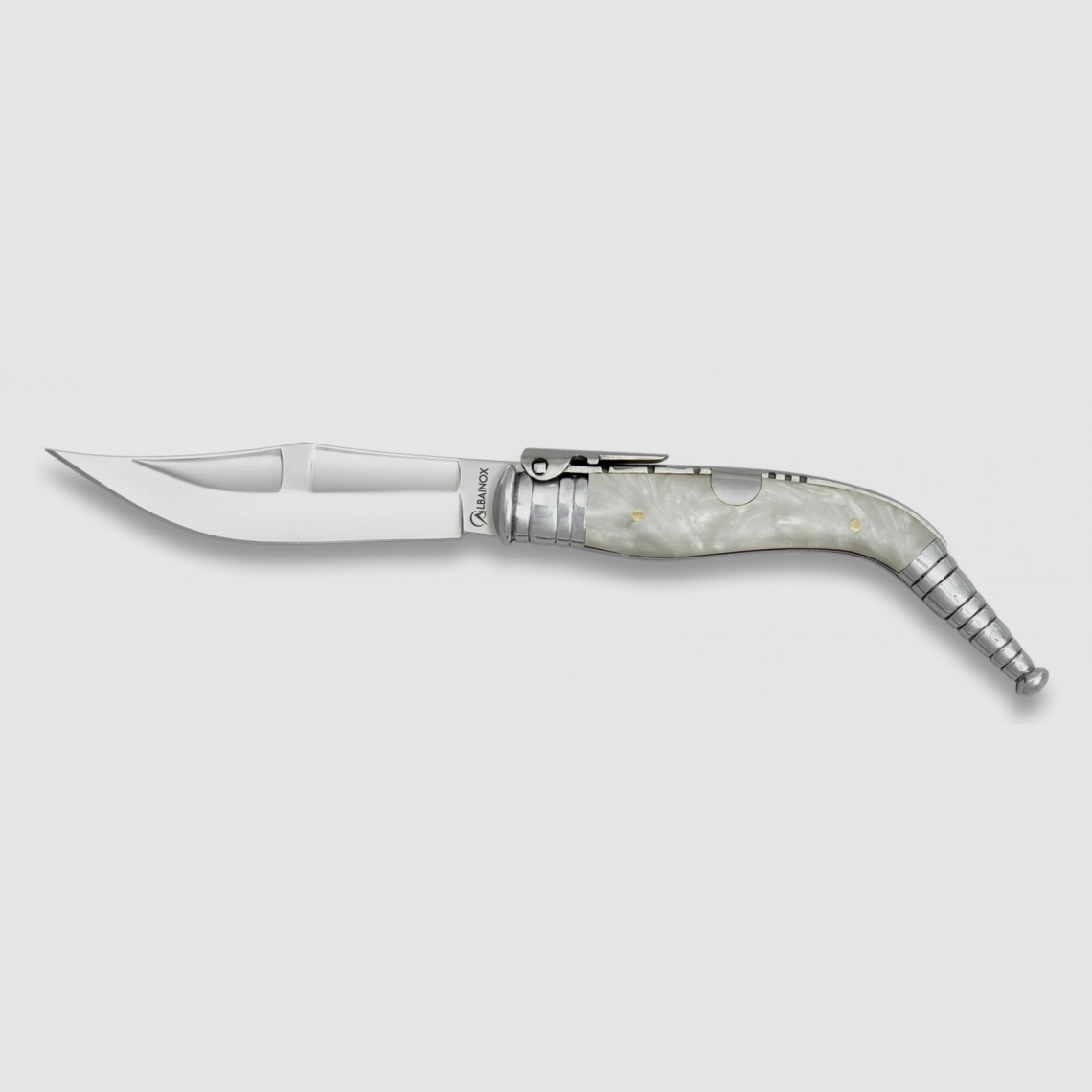 Couteau de poche espagnol Navaja 9 cm imitation nacre