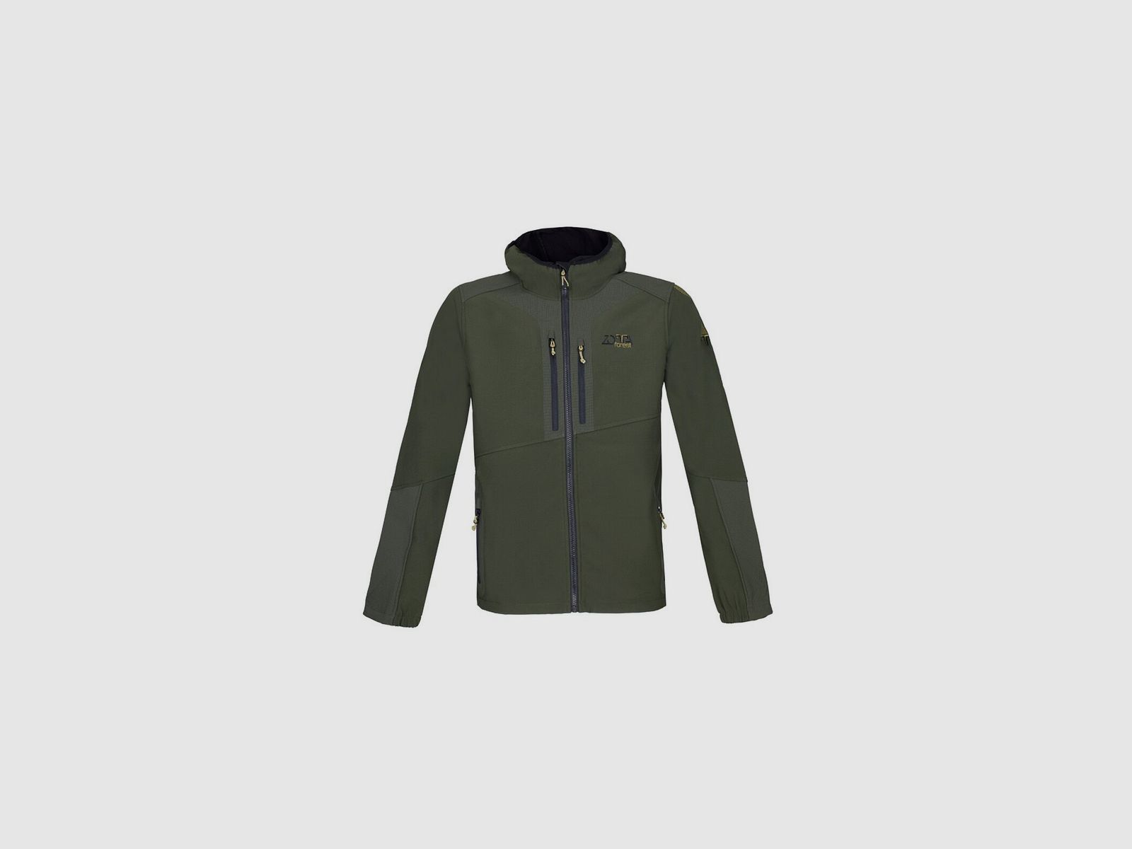Zotta Forest - Softshelljacke Tiger man grün