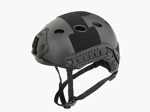 FAST PJ Helmet Replica with quick adjustment - Black [EM]