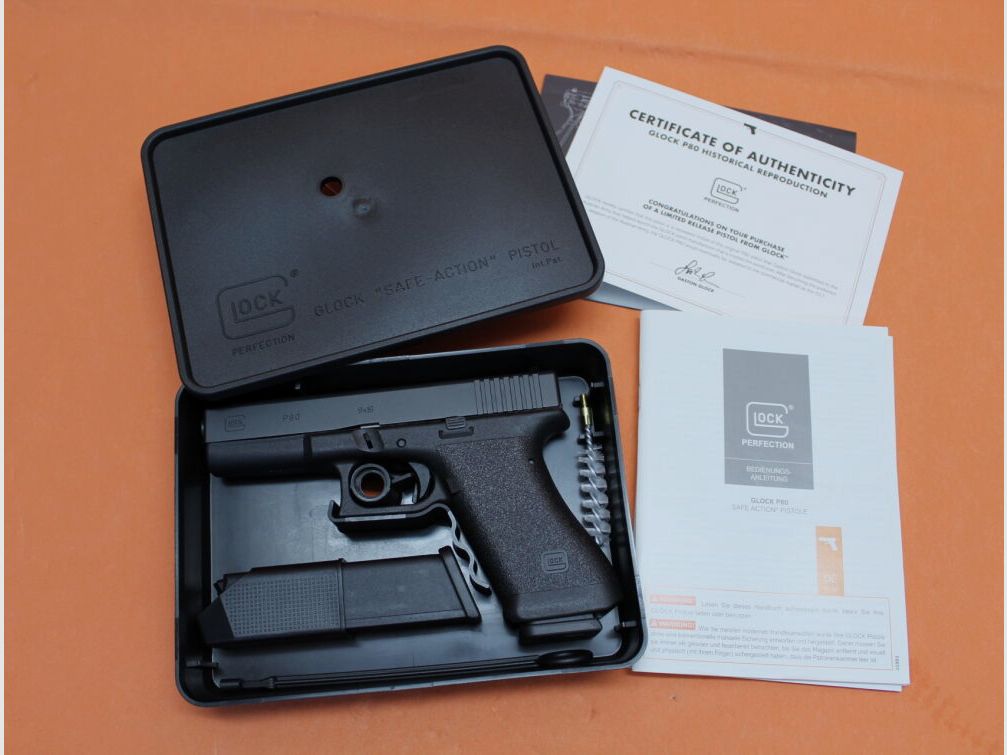 Glock Ha.Pistole 9mmLuger Glock P80: Classic Edition (Historischer Nachbau der Glock 17 Gen1)