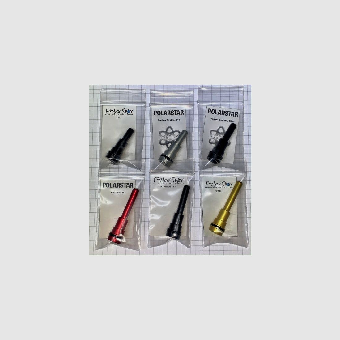 Tilbehør, Polarstar, Nozzles