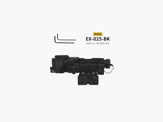 Airsoft MAWL-C1 Battery Box Dummy Laser Design für 20mm RIS Schienen | WoSport