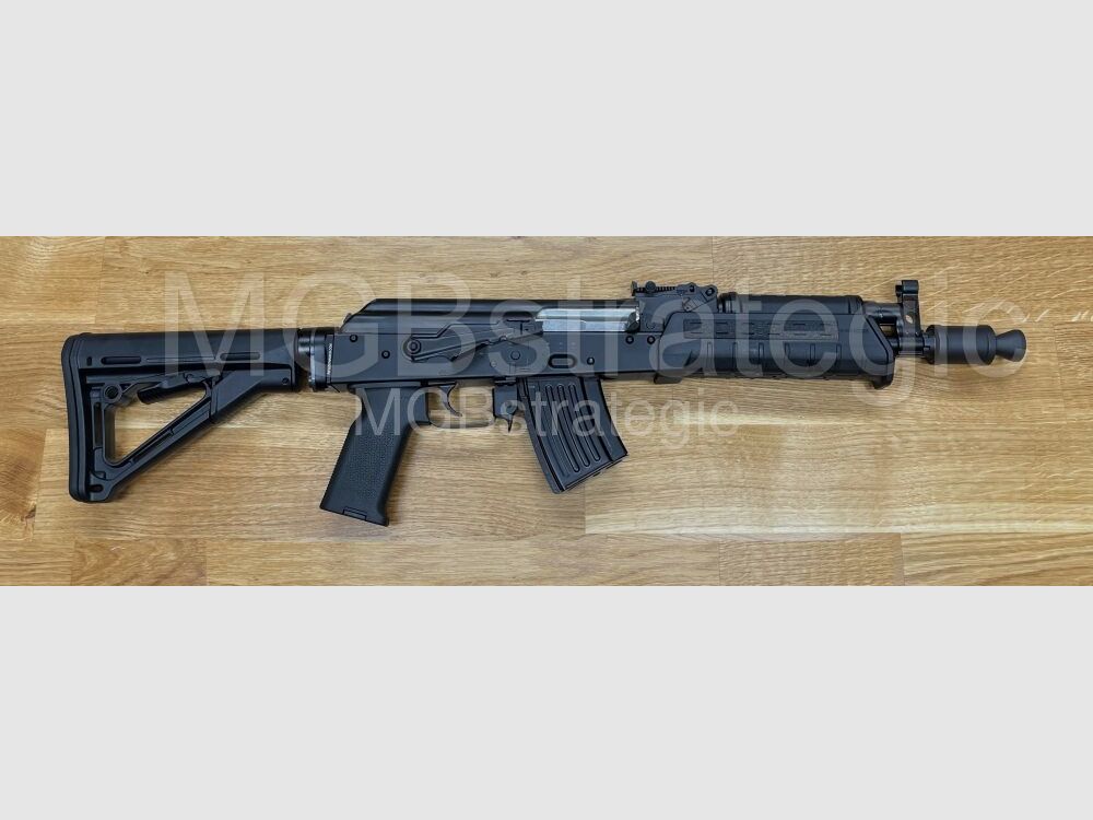 ¡Aprobado para deportes! WBP Mini Jack Sport - carabina semiautomática 7,62x39 con cañón de 25,9 cm - ¡con culata plegable! Calidad fabricada en Polonia - ¡Novedad! - Sistema AKM AK47 AK74 Mini Jack