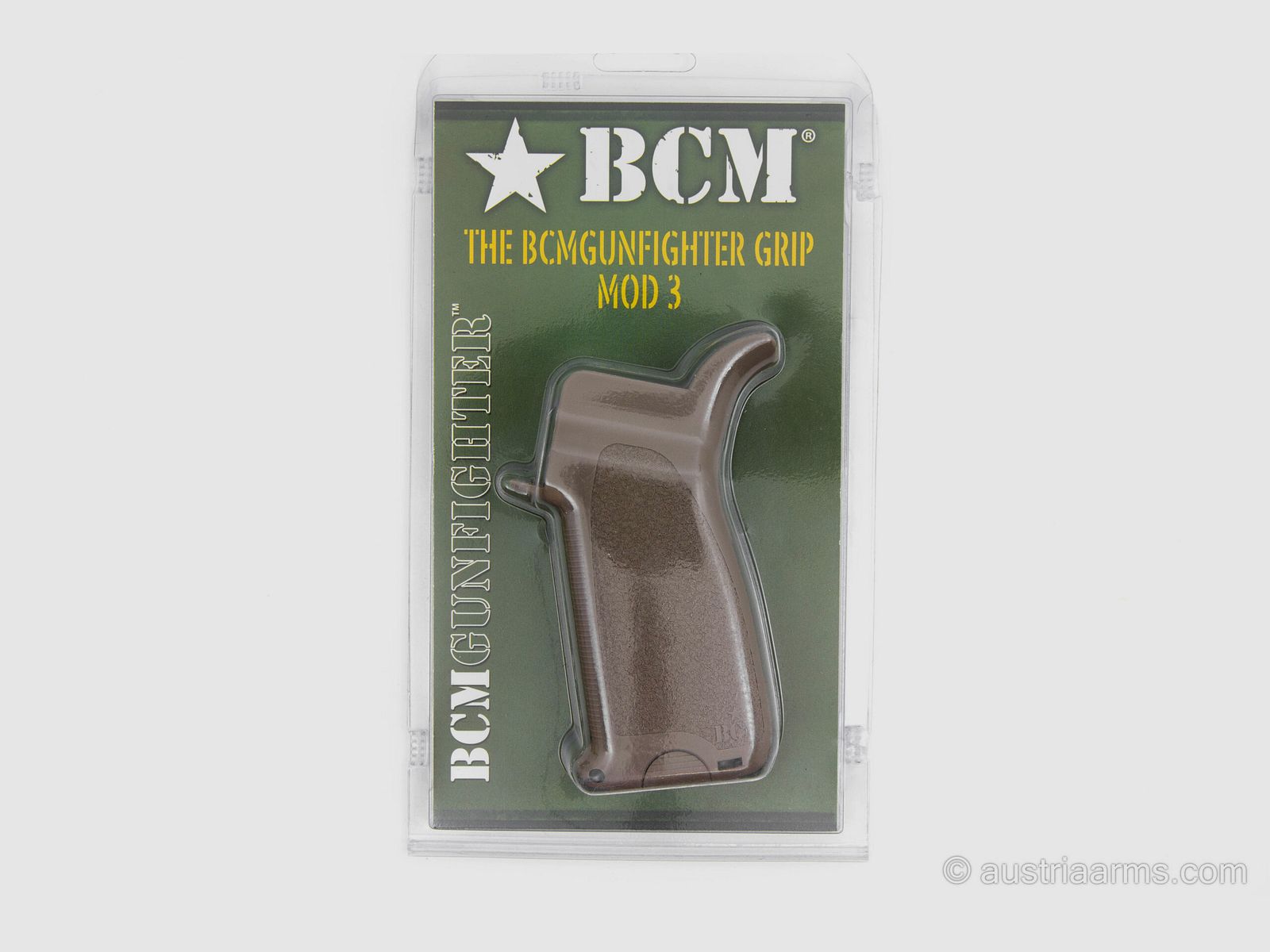 BCM Gunfighter Pistolen Griff Mod. 3 / Beavertail FDE (AR15)