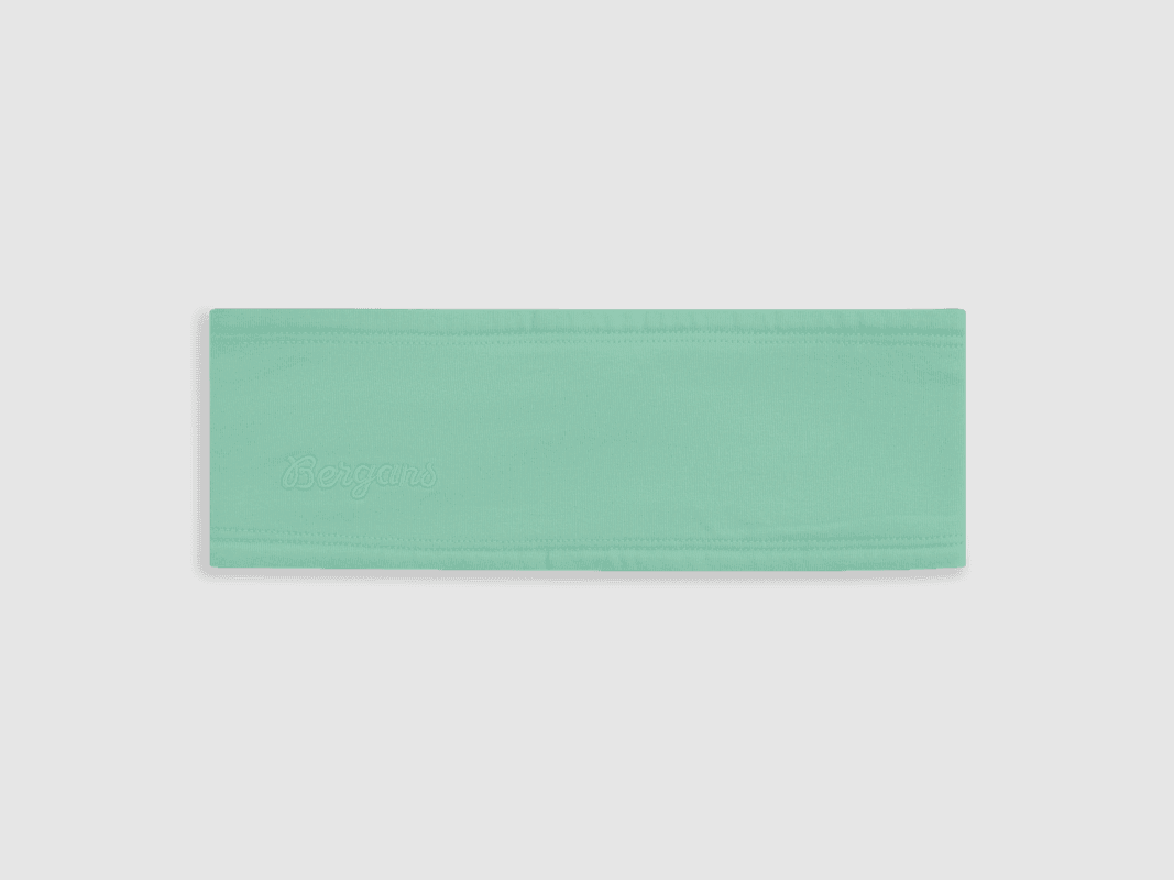 Bergans Cotton Headband Cool Mint