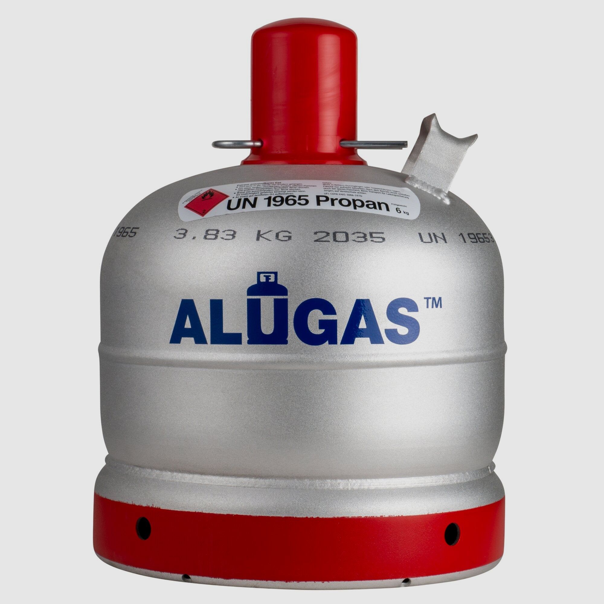 ALUGAS-Flasche, 6 kg, Bild 2 von 4