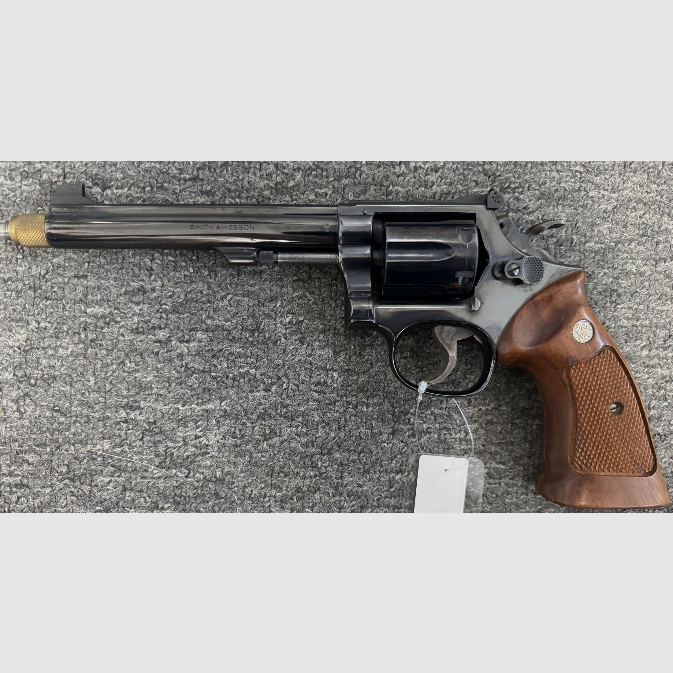 Smith & Wesson Revolver14-4 .38 Special with .22 conversion barrel