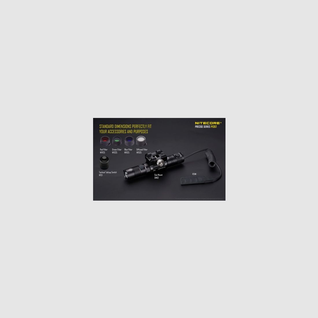 Nitecore P12GT LED-zaklamp 1000 lumen + NL1826, afbeelding 18 van 21