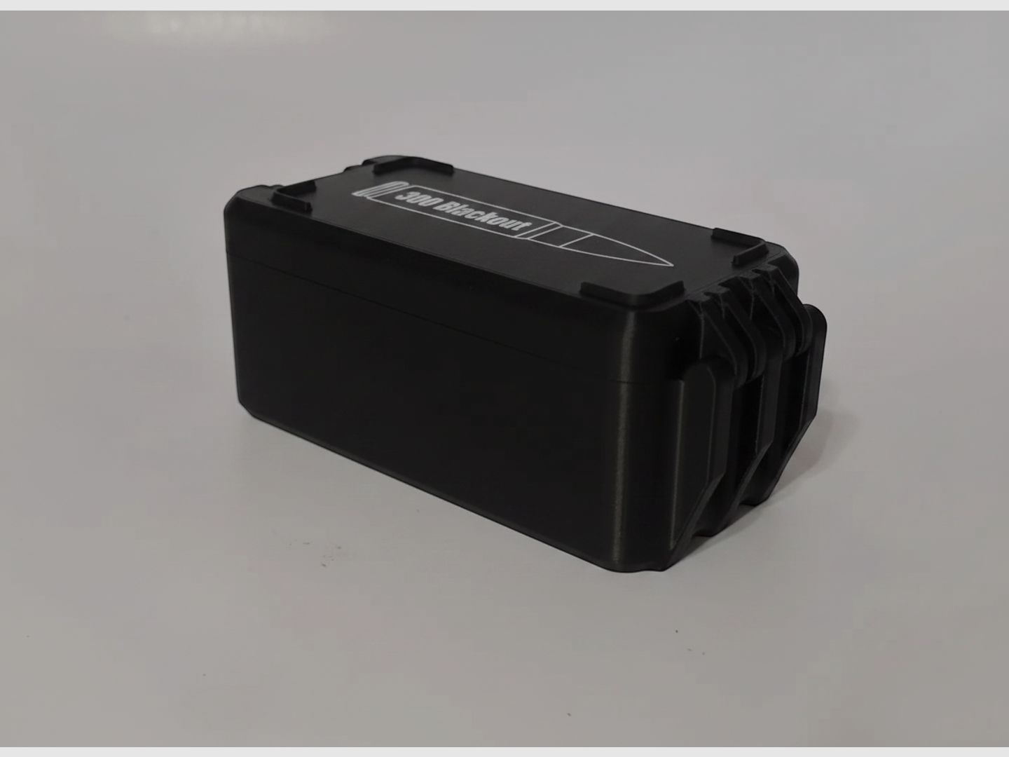 Filamelt Munitionsbox / 300 AAC Blackout / 'Klapp- / Rastdeckel' / Patronenbox, Ammo Box