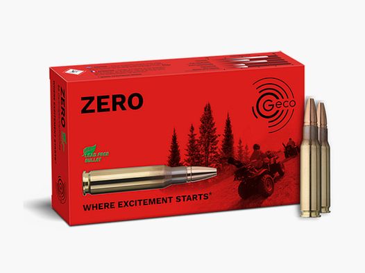 Geco 2318823 Zero .308 Win. 8,8g 136grs. Bleifrei 20 Stk Bleifrei