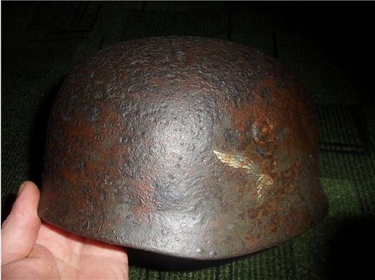 Stahlhelm M38 Fallschirmjager aus Wk2