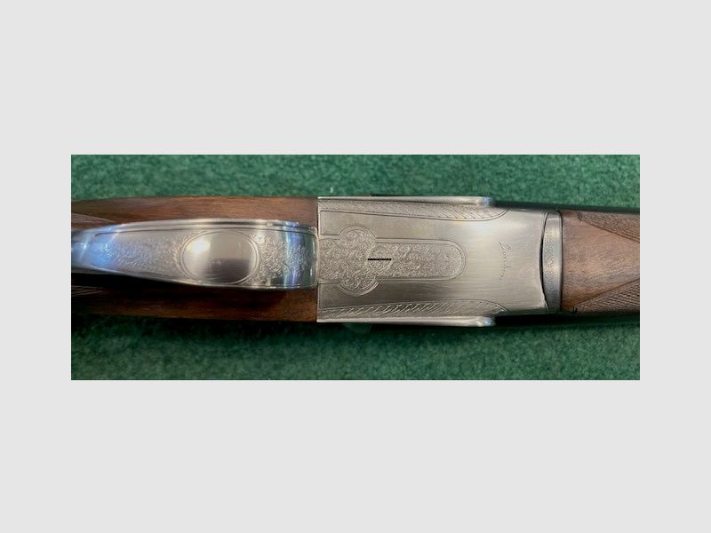 STUPENDA DOPPIETTA H&H R.GAMBA, MOD.LONDON CAL.12 BARREL 68CM. ++++/++ FROM COLLECTION, image 13 of 13