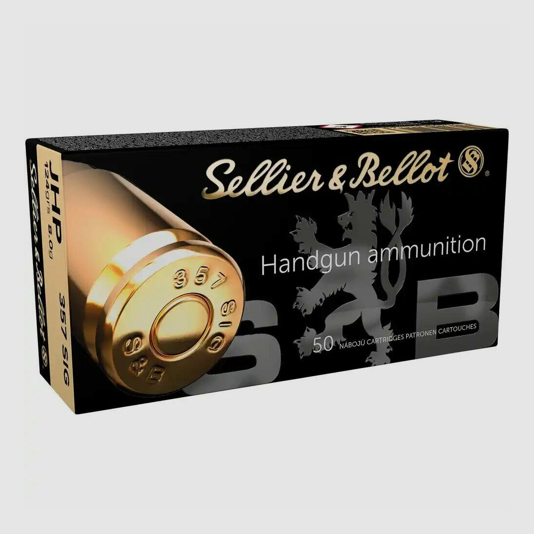 Sellier & Bellot .357 Sig JHP 124grs / 8,0g
