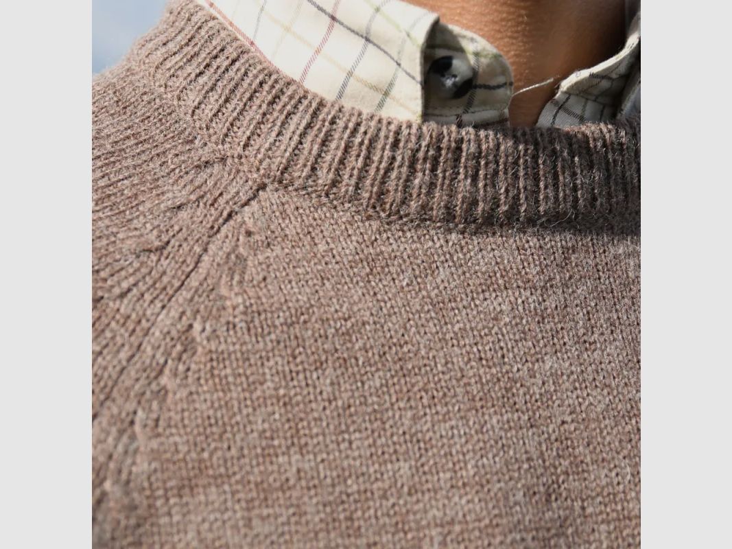 Pull Roanne Rundhals braun, Bild 8 von 11