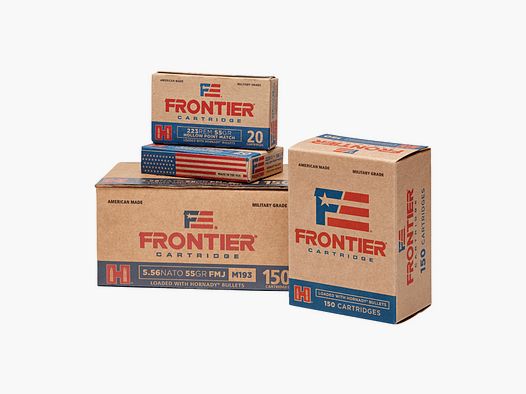 Hornady Frontier 5.56 NATO 4.9g BTHP Match