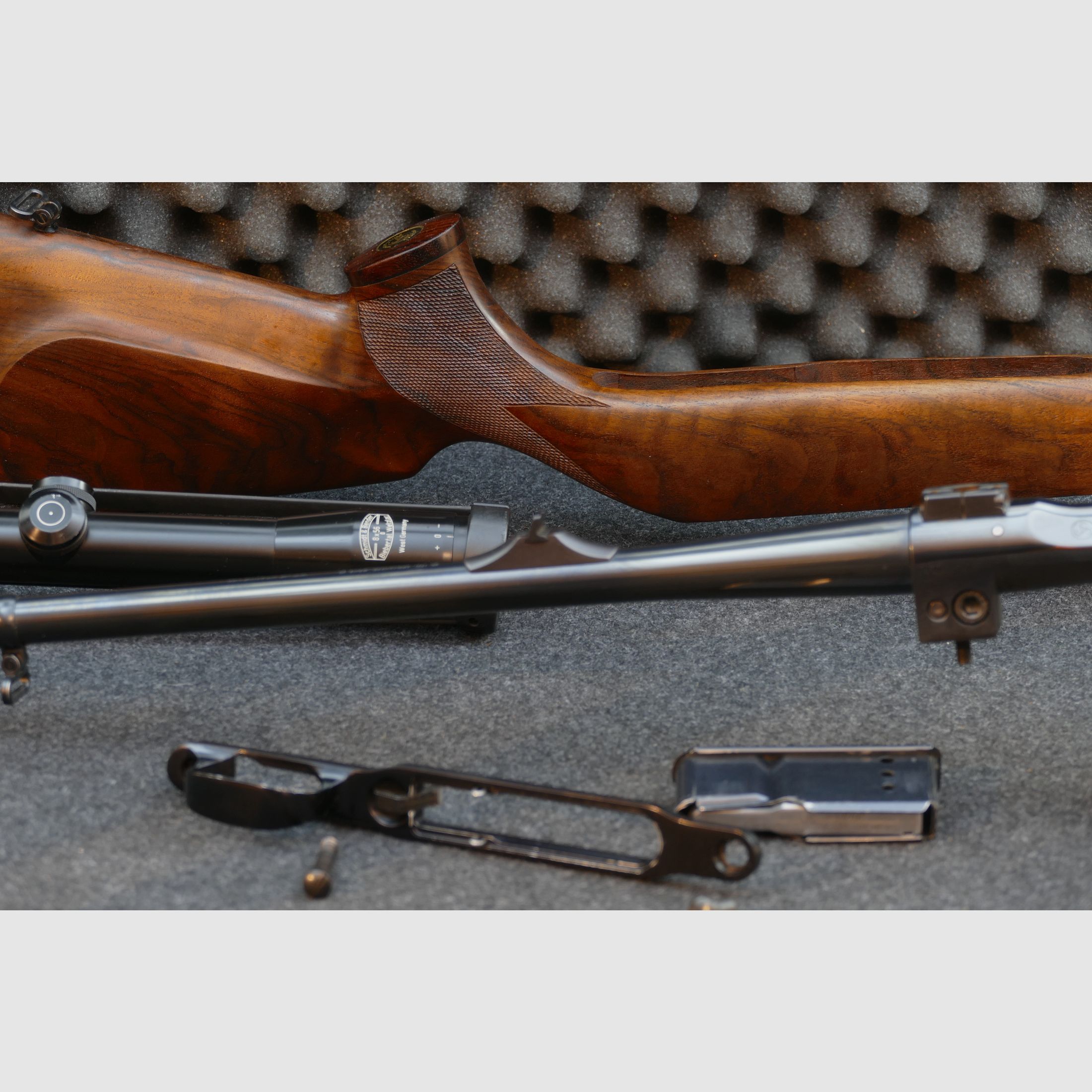 Sauer (Eckernförde) model 90, .30-06Spr – lepsza klasa drewna - Wspaniały stan
