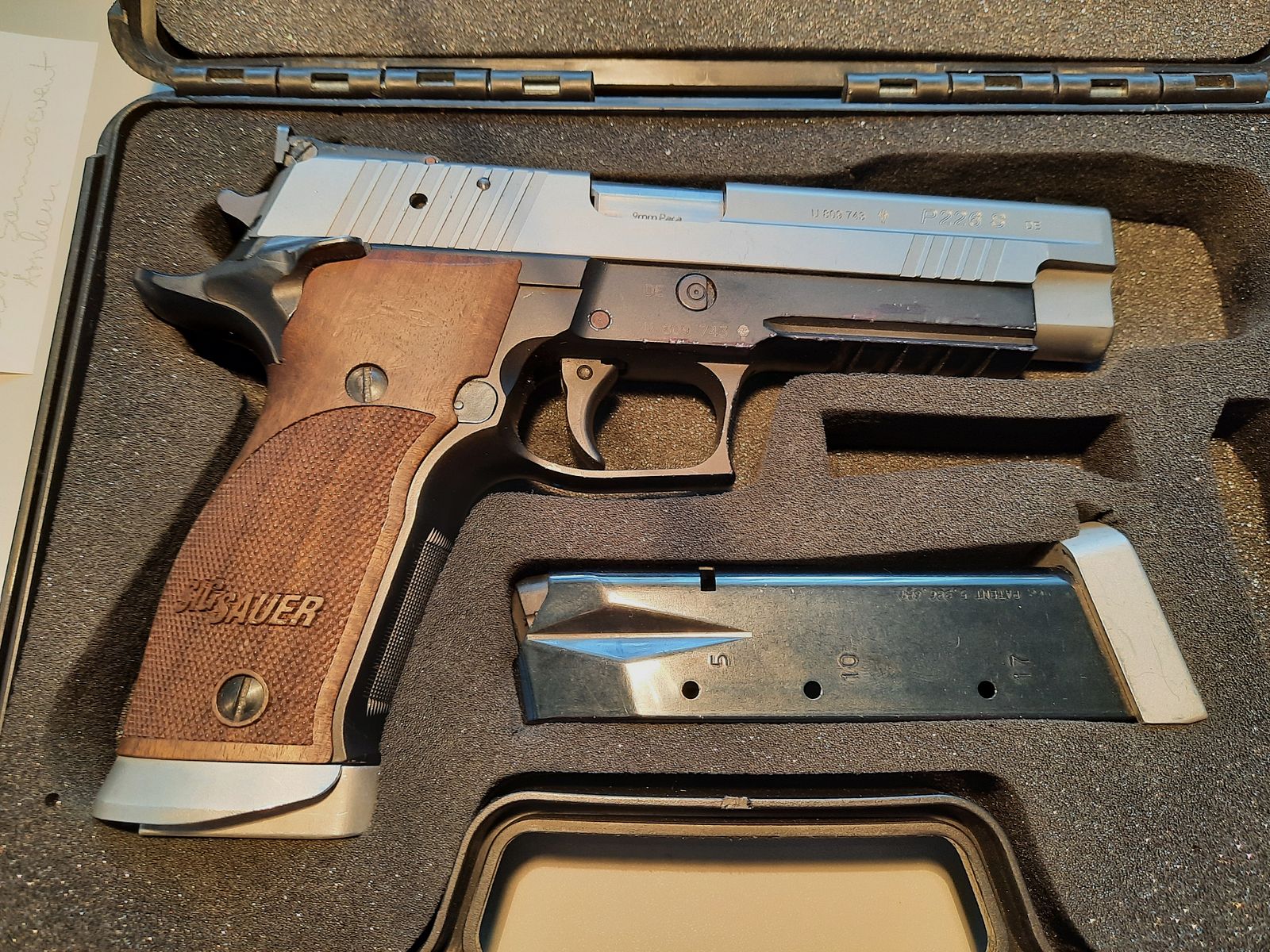 SIG Sauer P226 S X5 with 5" barrel