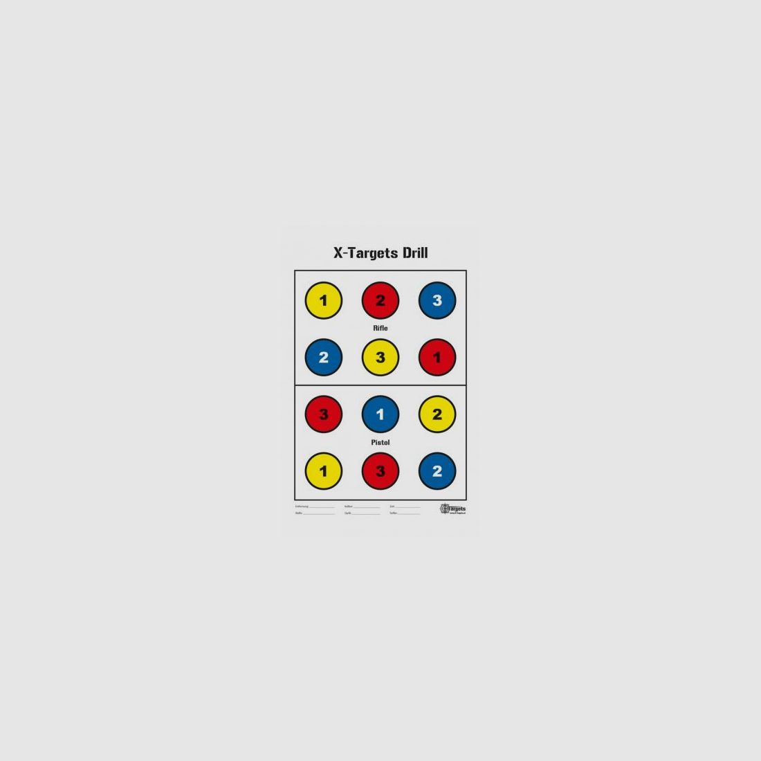 X-Targets – Cible Drill
