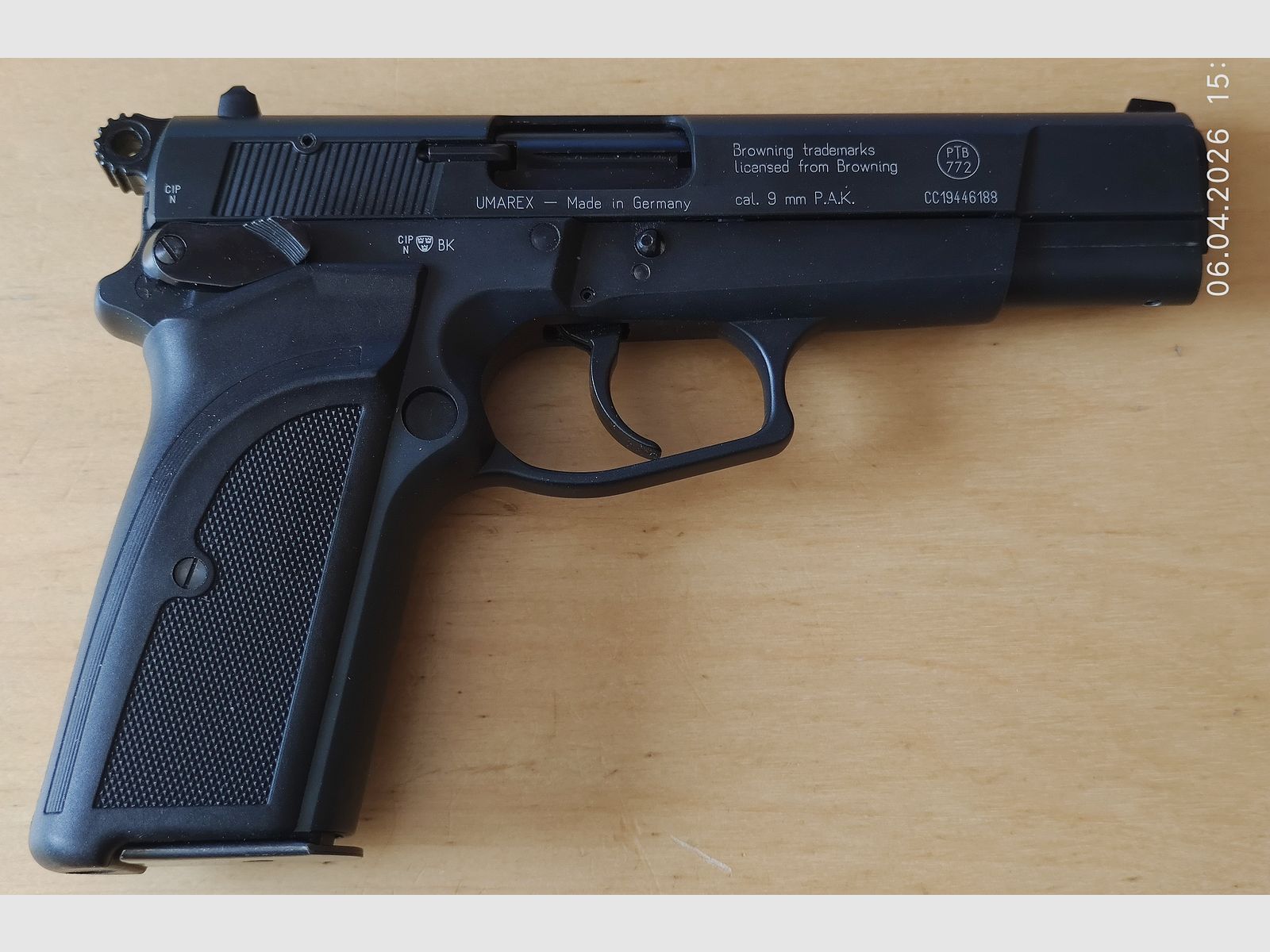 Browning GPDA 9 Schreckschusspistole