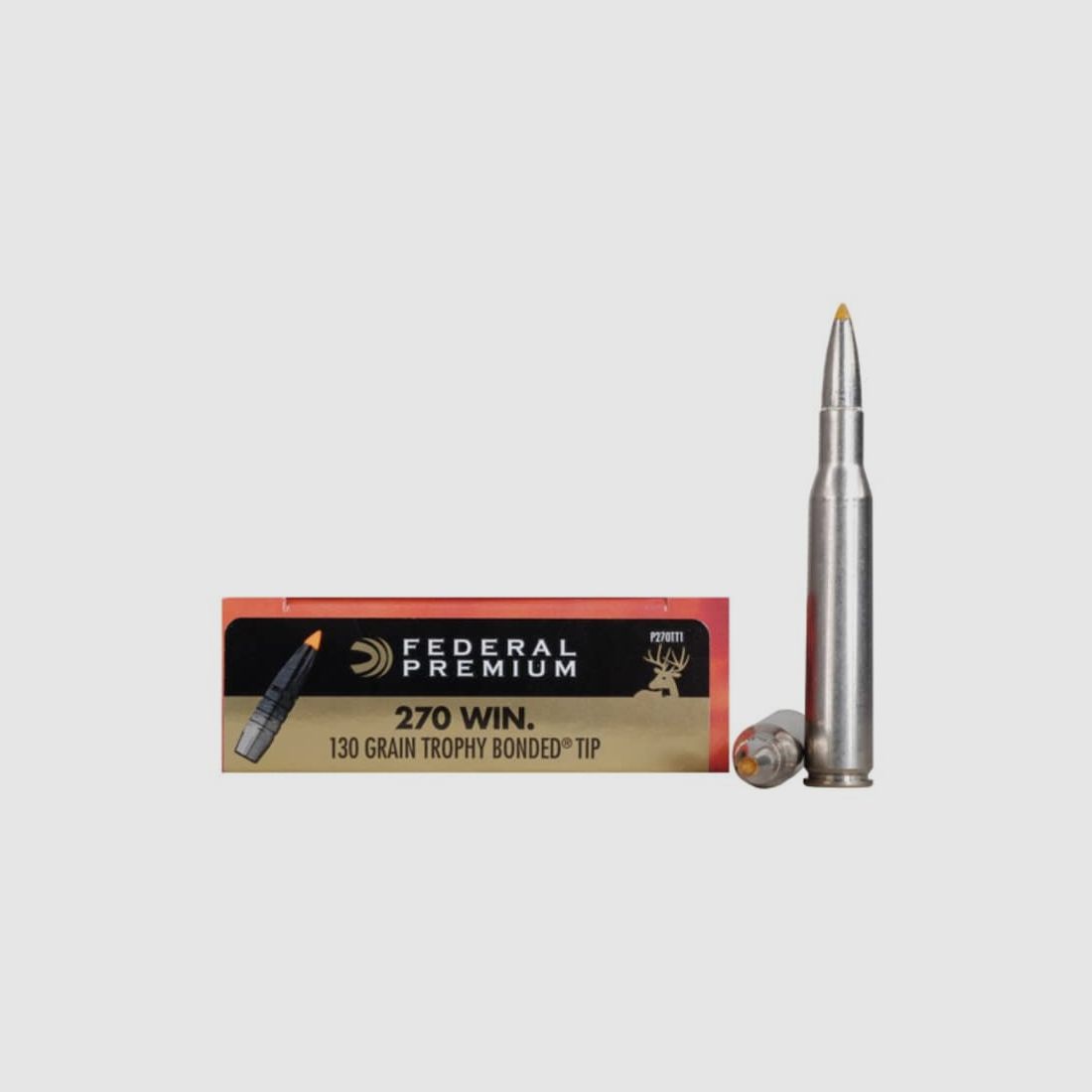 Federal Premium Trophy Bonded Tip .270 Win. 130GR 20 Patronen