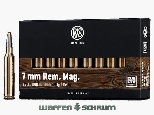 RWS EVO 10,3 g - 159gr 7mm Rem Mag