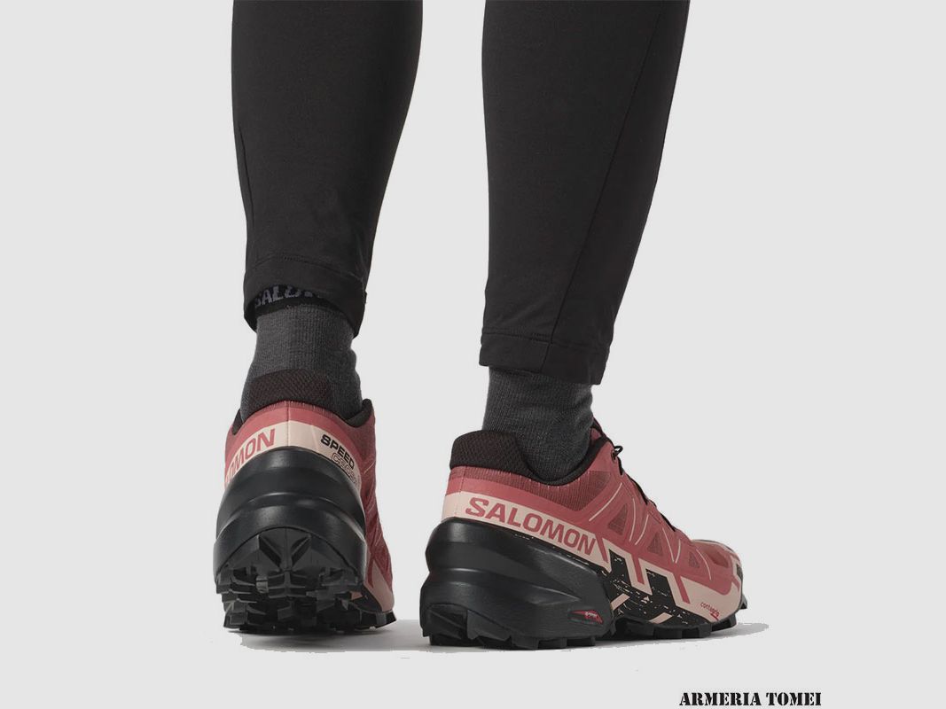 SALOMON – DONNA – SPEEDCROSS 6 W Cow Hide / Black / English Rose, imagen 8 de 8