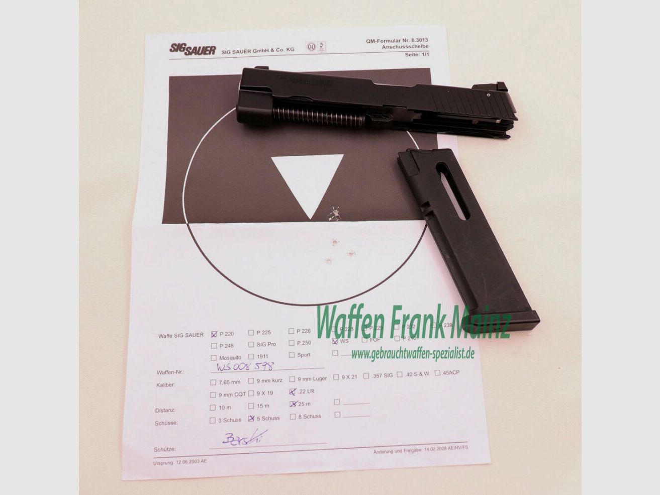 SIG - Sauer/Eckernförde para Mod. P220/226/228/229