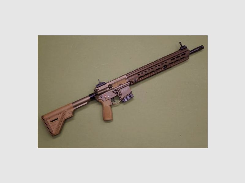 Heckler & Koch MR 223 A3 sandfarben 16,5 Kaliber .223 Remington Selbstladebüchse AR15 MR223, Bild 5 von 6