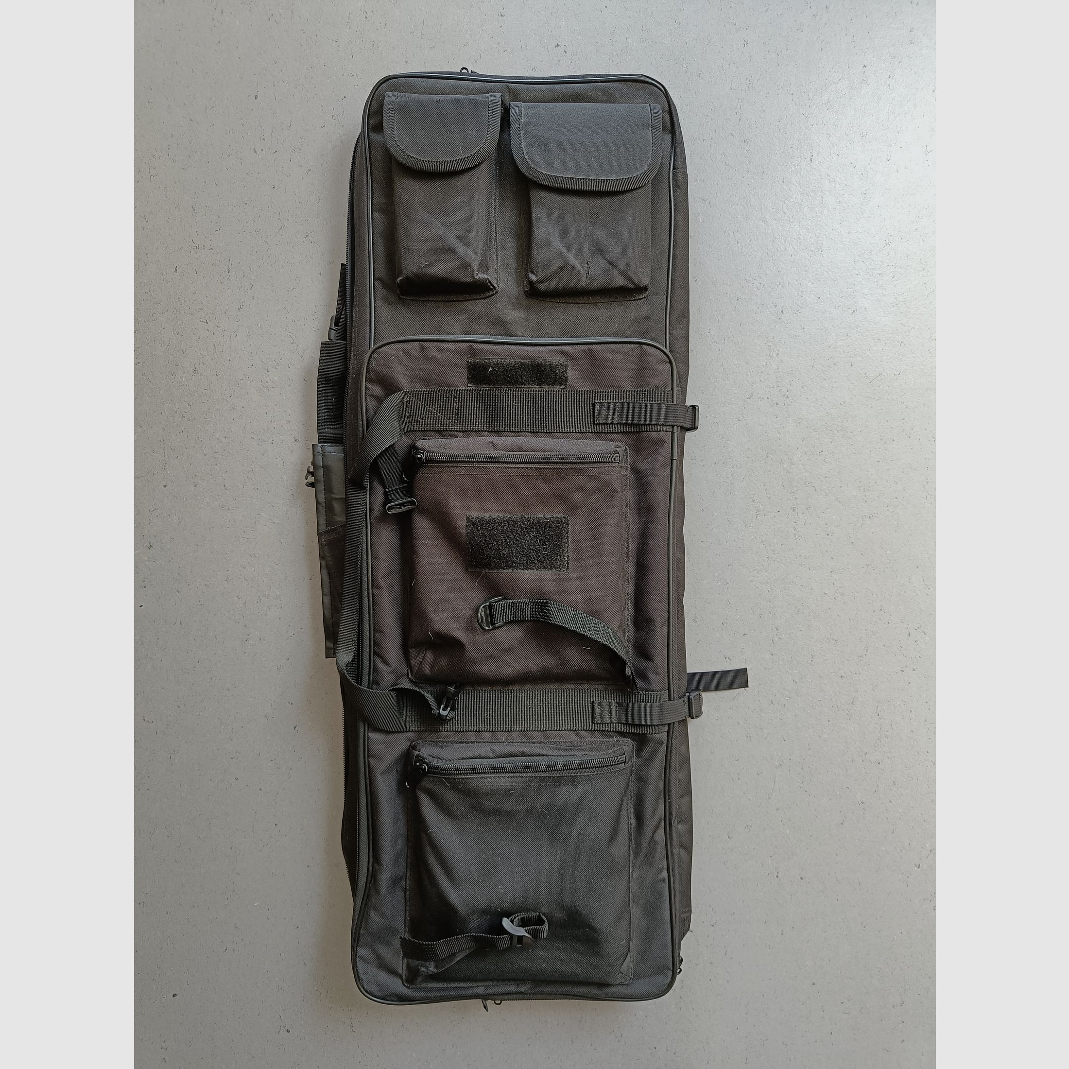 Komplette Airsoft-Ausrüstung – Gewehr, Weste, Visier, Tasche, Speedloader – Alles dabei!