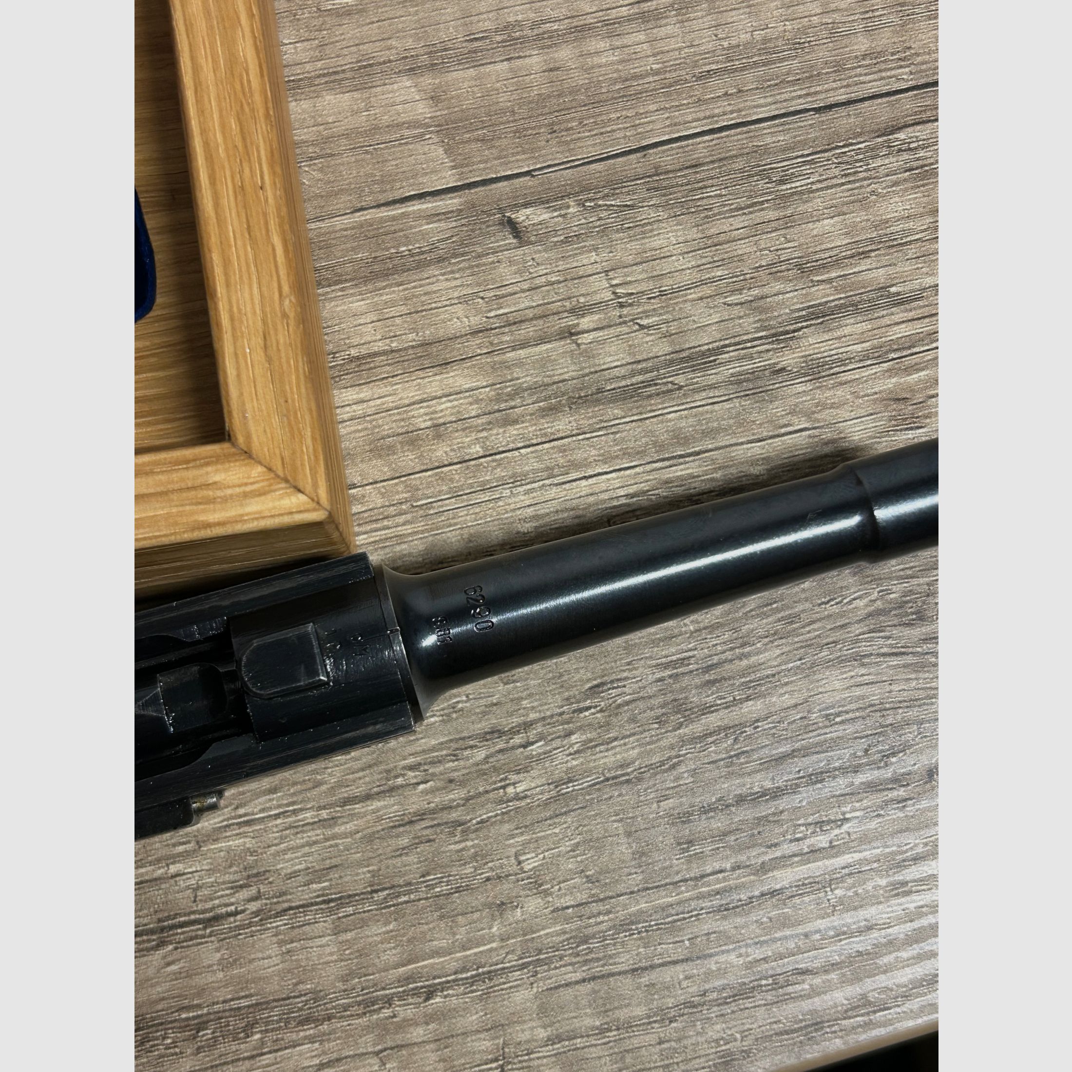 Mauser P08 1941 byf 9mm Luger with case and holster, image 12 of 19