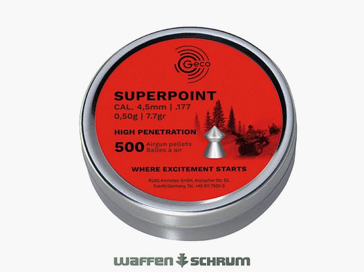 Geco Superpoint 0.5g 4.5mm