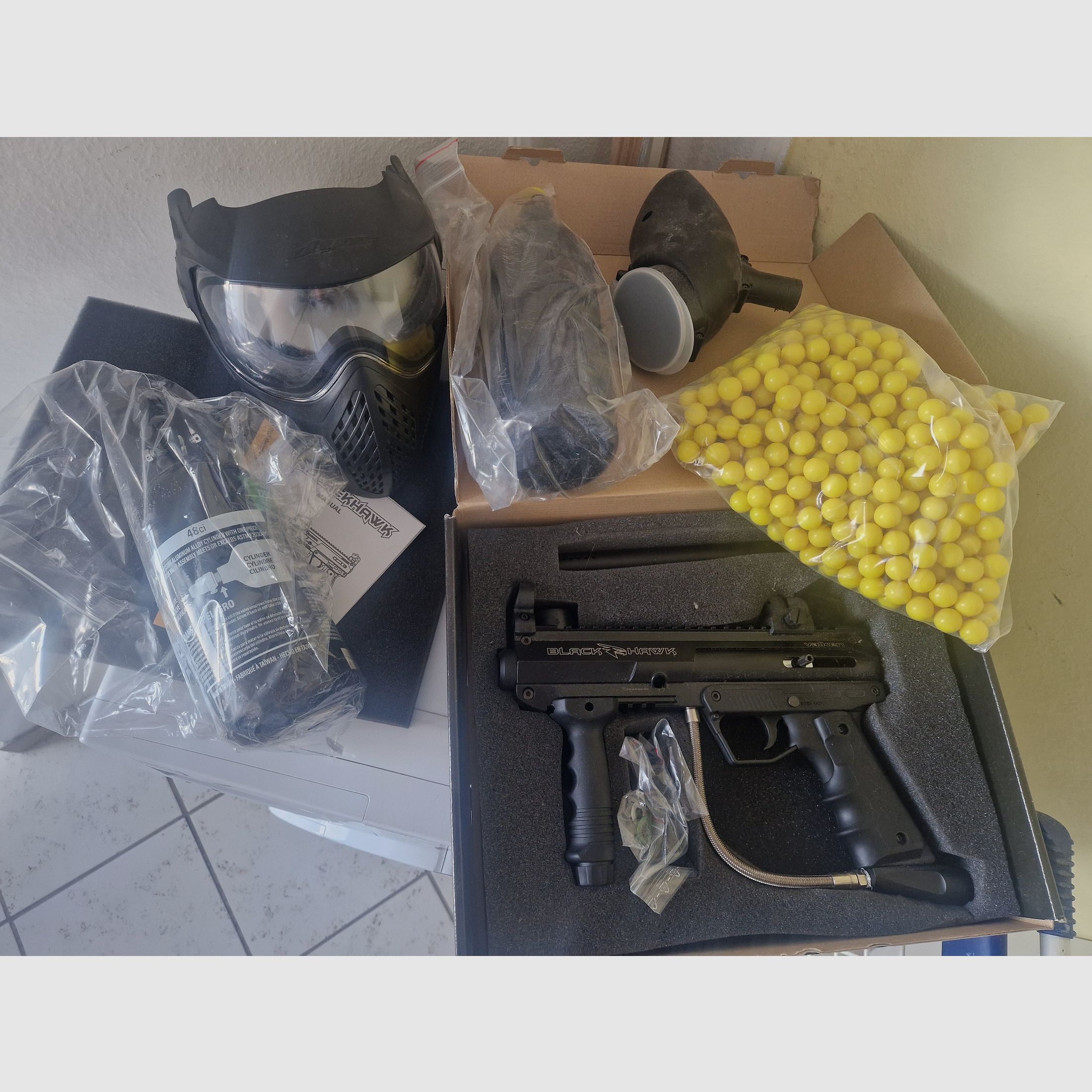 Valken Blackhawk Paintball Marker Manual