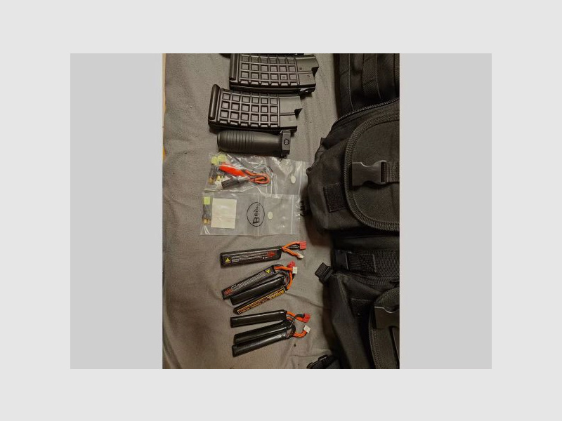 JG S77 DMR Voll Geupgraded +mags und akkus