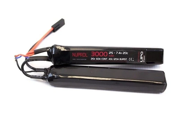 LiPo-Akku 3000 mAh 7,4 V 20C – zweiteilig, Bild 1 von 2