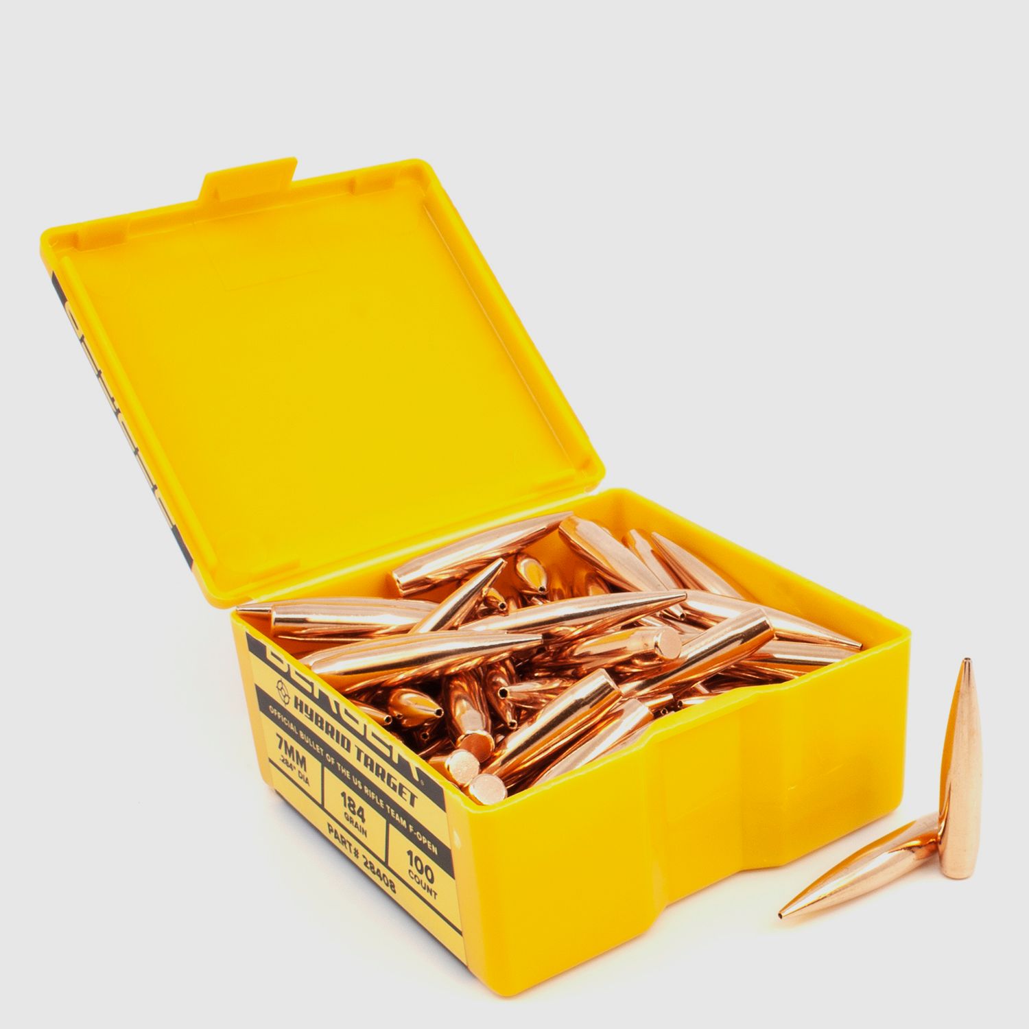 Berger Geschoss 7mm/.284 F-Open Hybrid Target 184GR 500 Stück