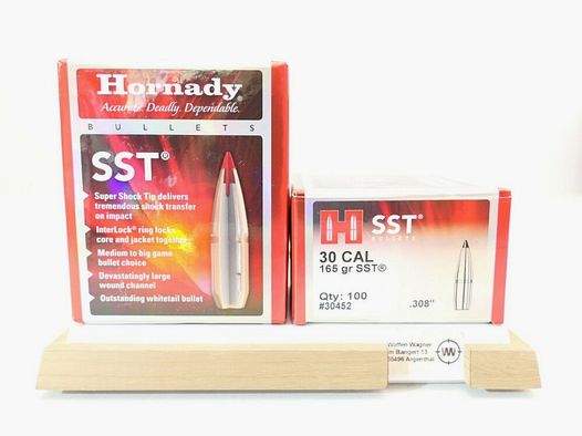 Hornady Kogels SST 165grs .30/.308
