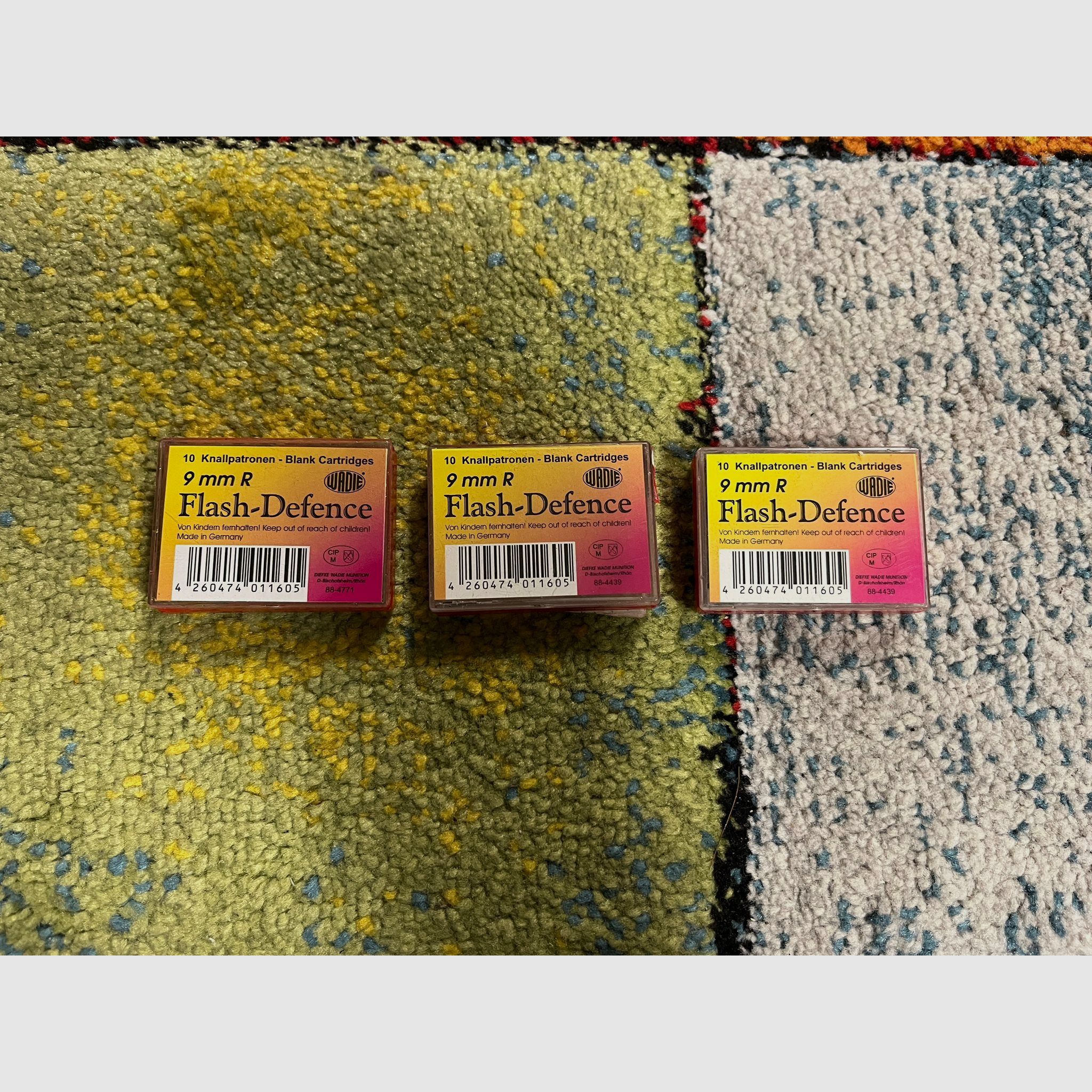 9mm RK Flash-Defence cartouches à blanc