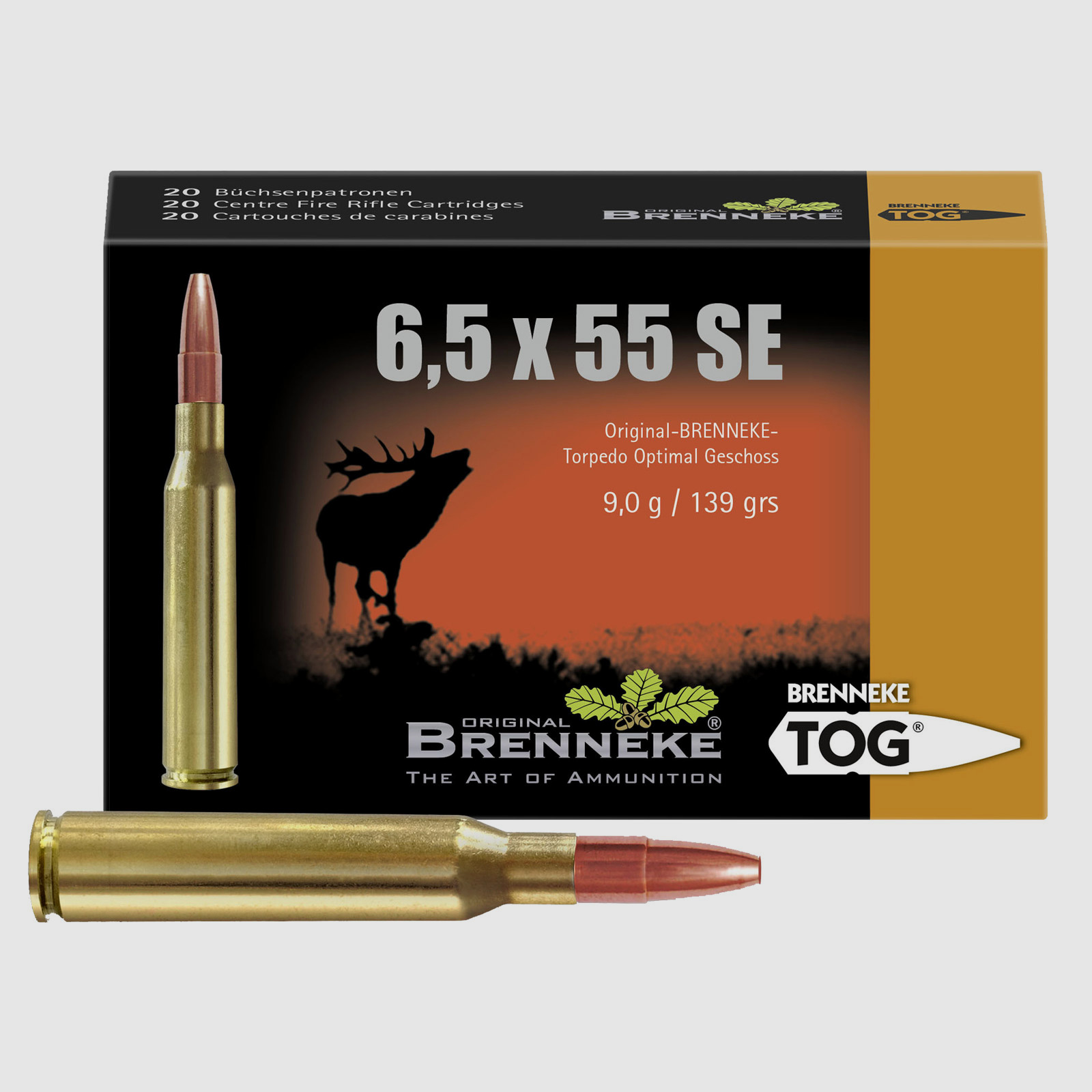 BRENNEKE 6,5x55 SE TOG