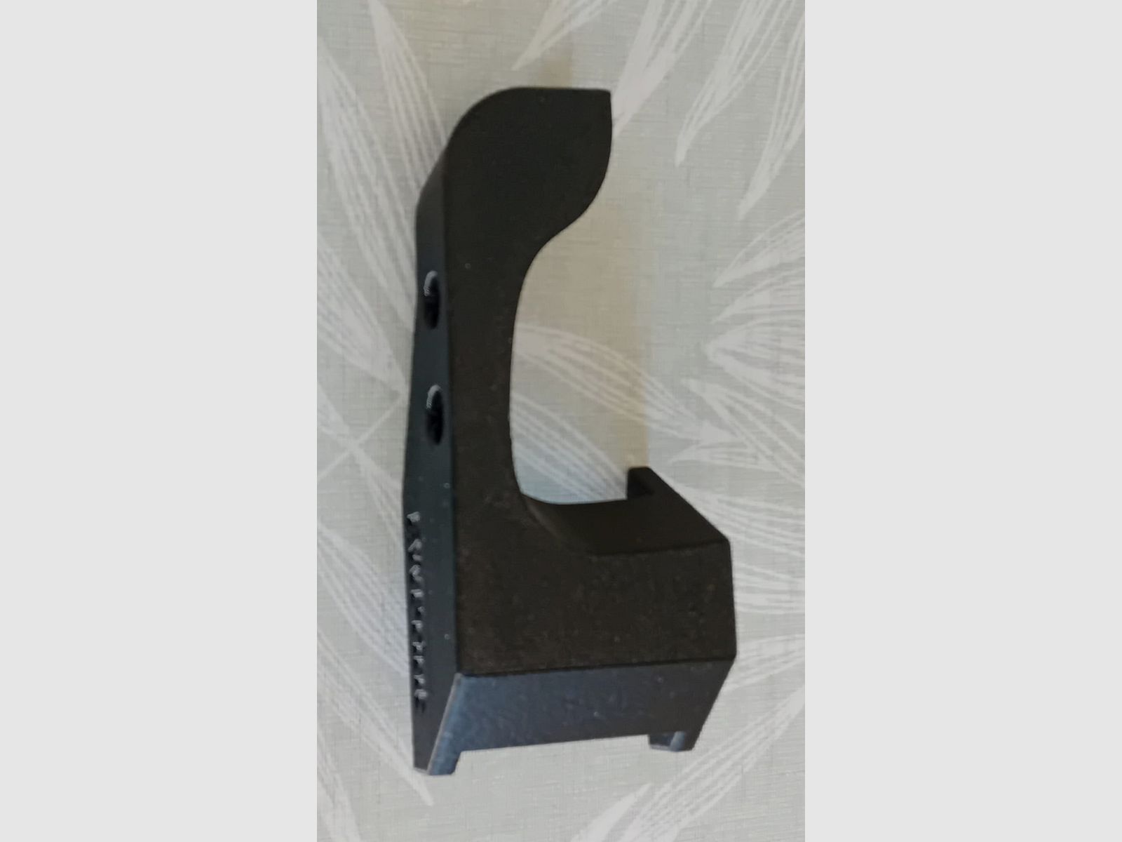 Pour pistolet à air comprimé Feinwerkbau 100 et 102 droit "Un support