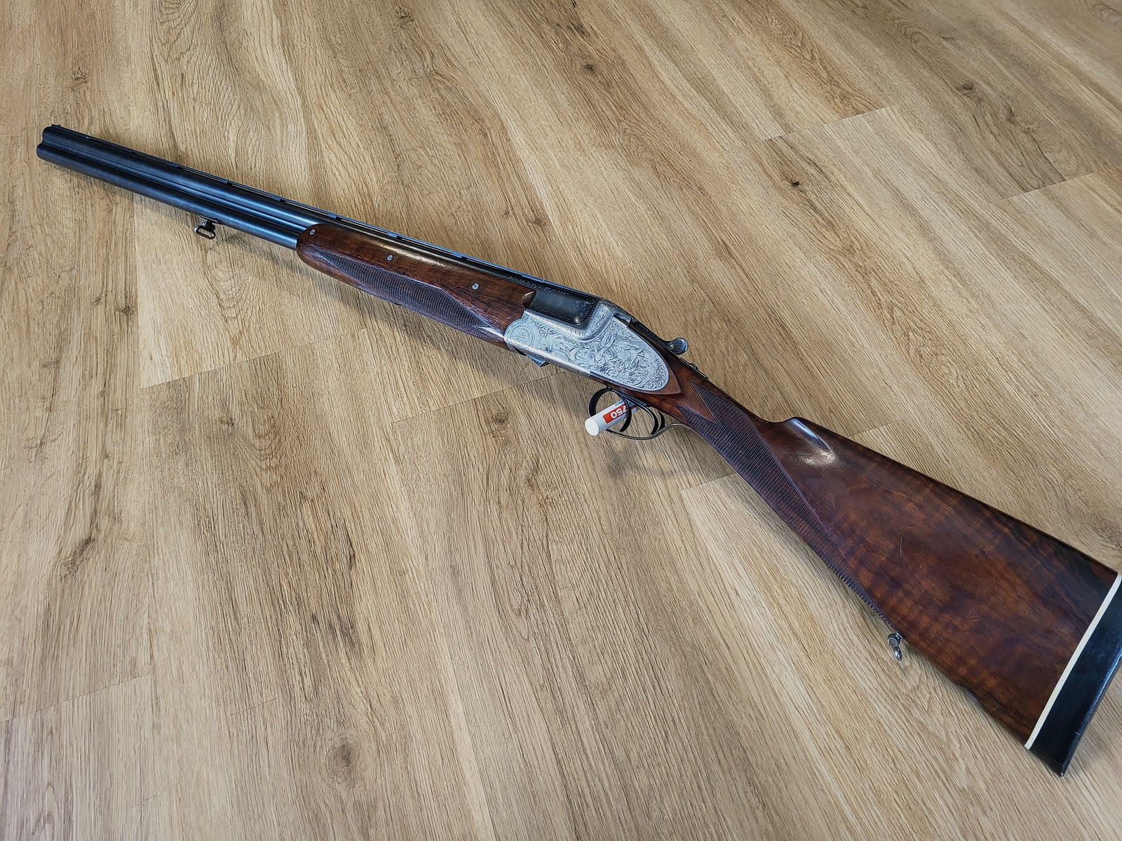 Bühag Suhl 12/70 Luxus Flinte mit Seitenschloss