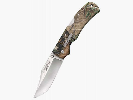 Cold Steel Double Safe Hunter Taschenmesser, Camo, mit Stahl-Clip
