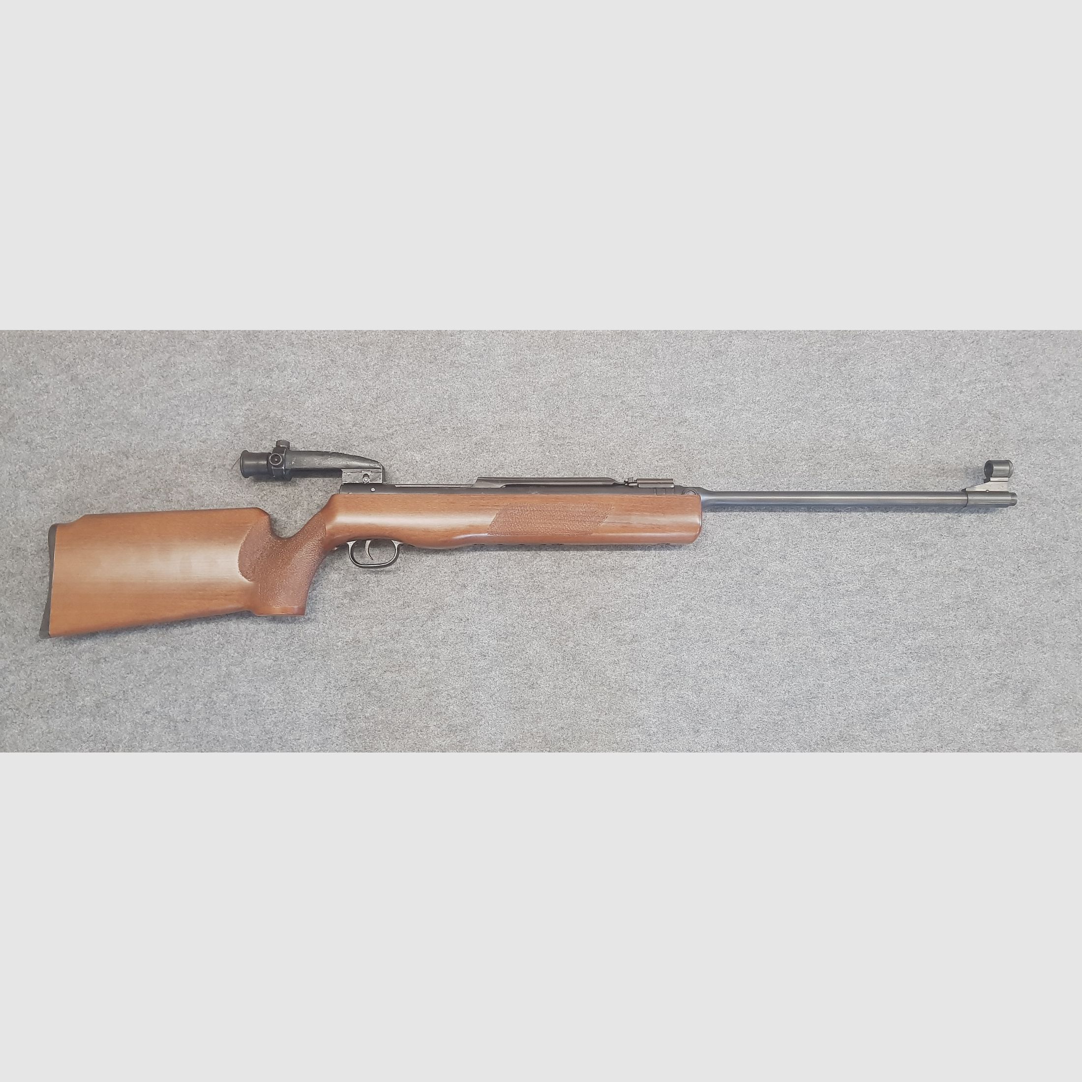 Weihnachtsangebot Seltenes aus Suhl Oberhebelspanner Luftgewehr Haenel Mod. IV/M im guten restaurierten Zustand Oberhebel 4M cal. 4,5mm Diabolo