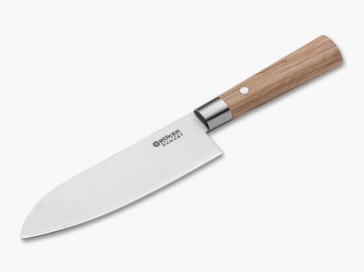 BÖKER DAMAST OLIVE SANTOKU