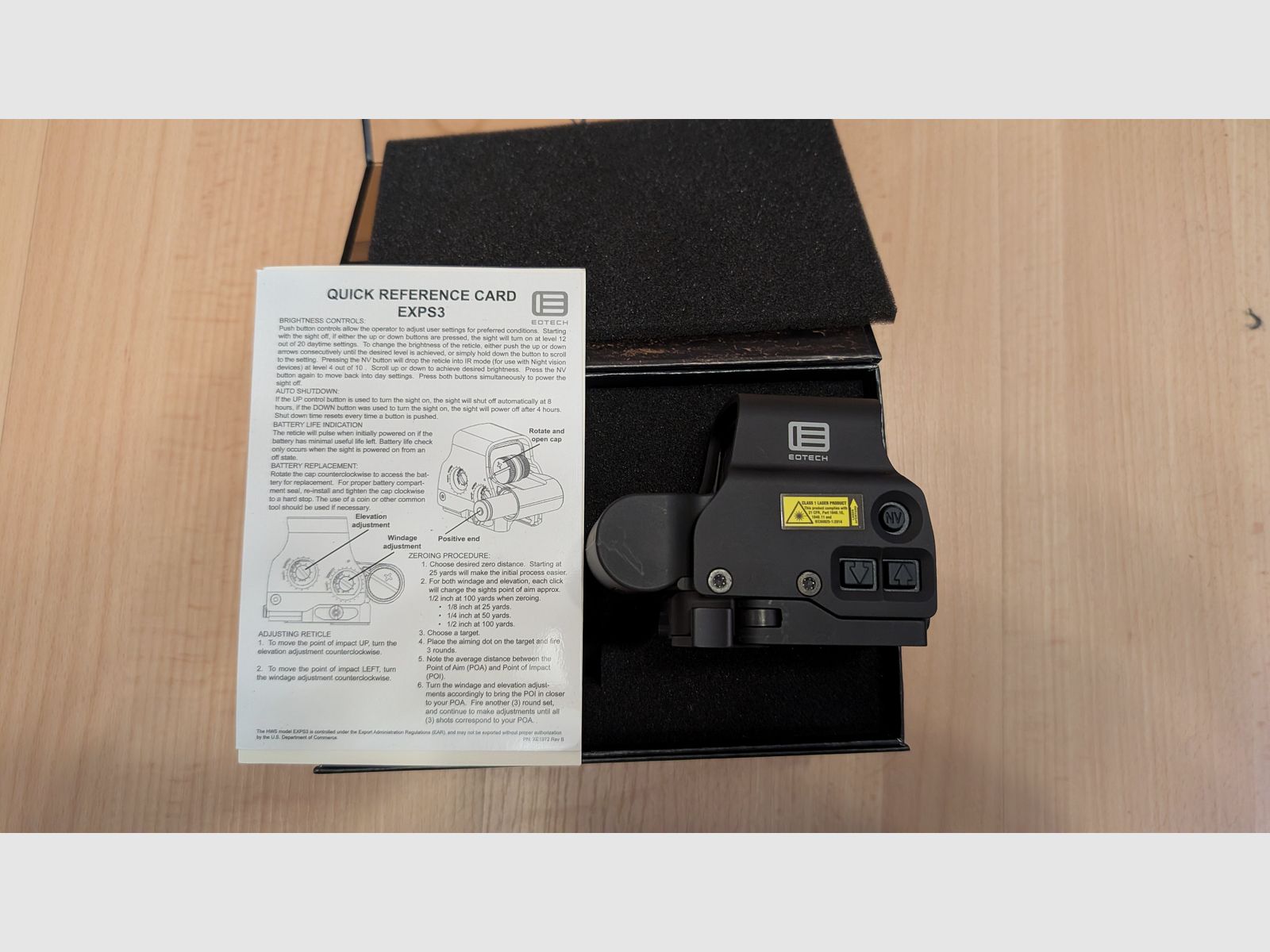 Eotech EXPS 3-0 incl. original packaging NEW!, image 2 of 3