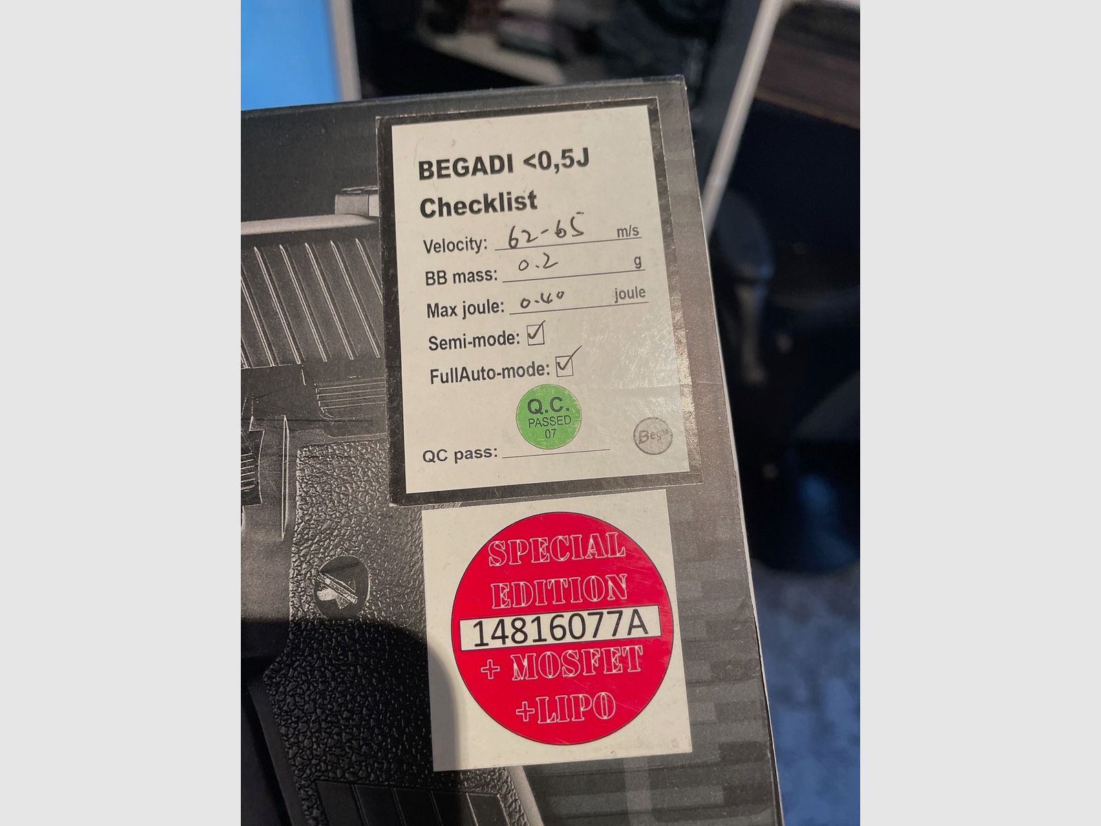 Cyma CM 122 >0,5J Fullauto