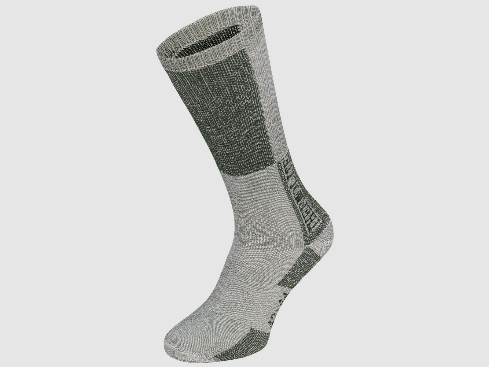 Wintersocken, "Polar", oliv-weiß
