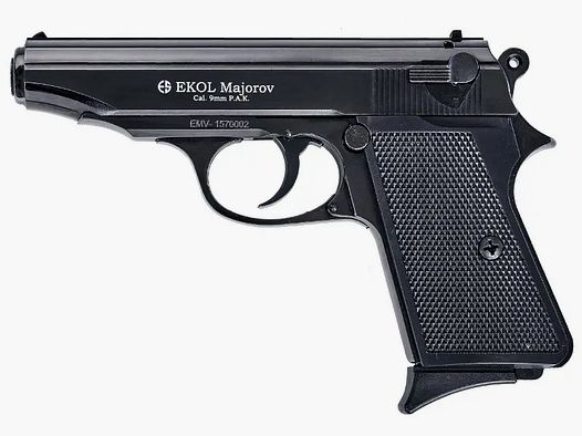 EKOL Majarov 9 mm P.A.K. Schreckschusspistole – Makarov PM Style / EU-weiter Versand